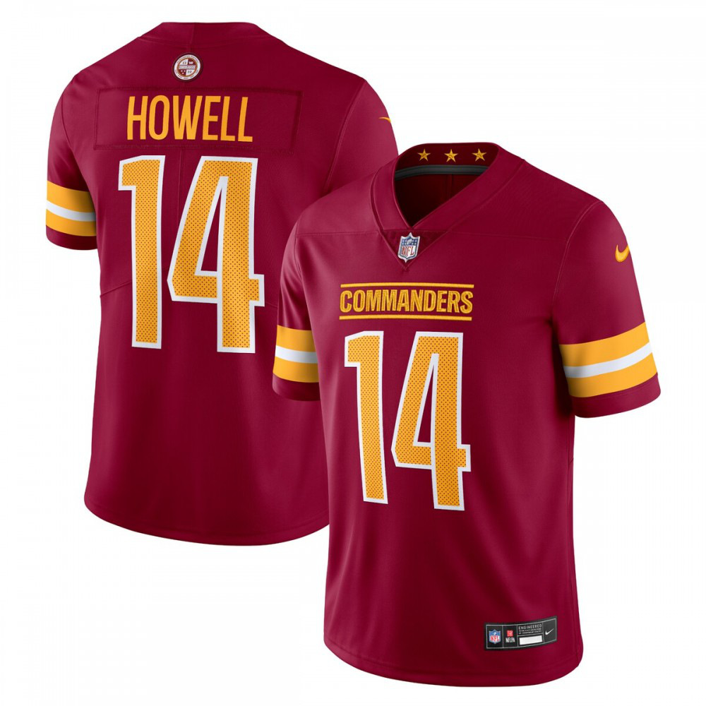 Sam Howell Washington Commanders Nike Vapor Untouchable Limited Jersey - Burgundy-GridironStore